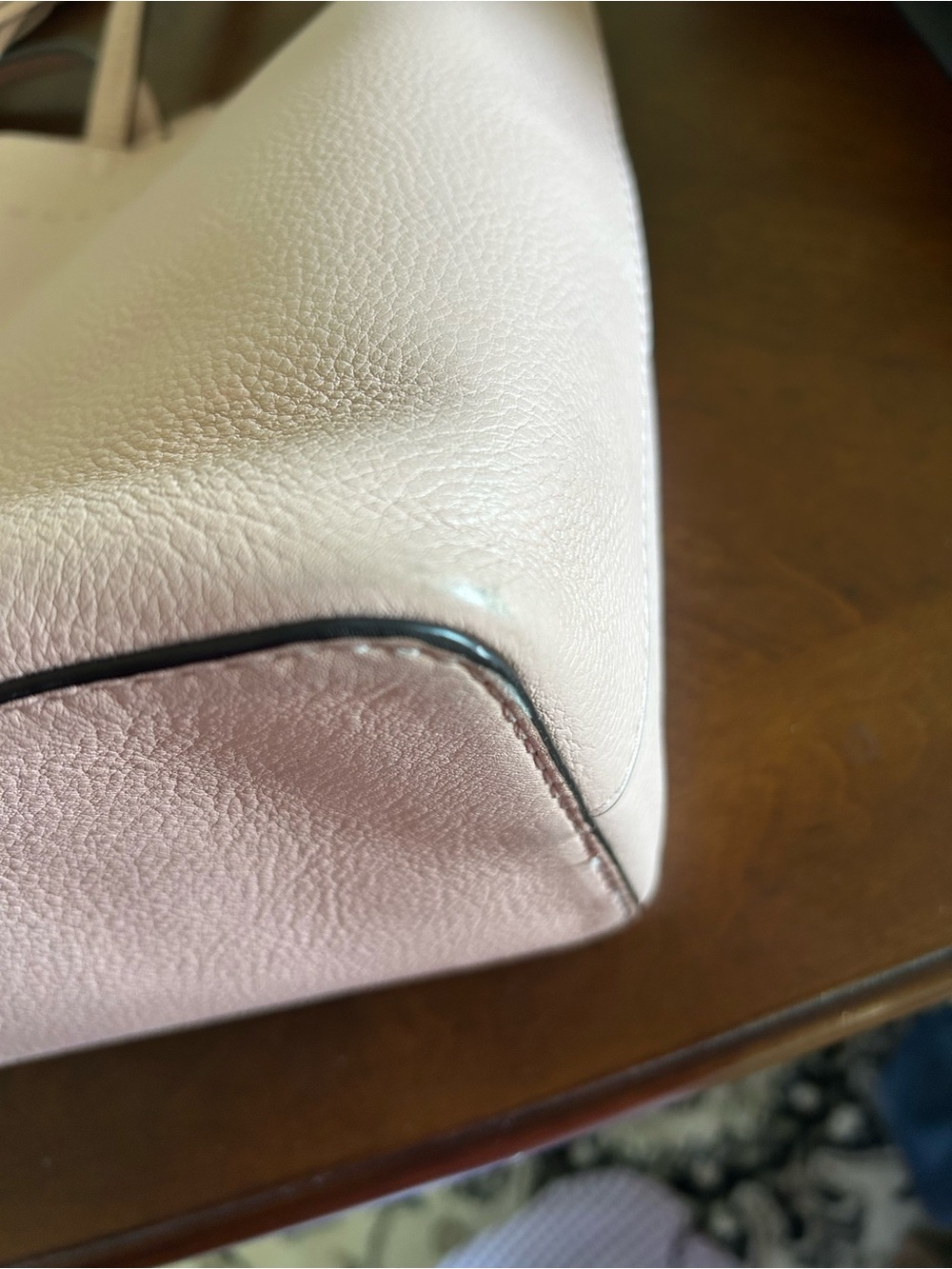 Tory Burch McGraw Leather Tote Bag in Pink - EUC - Picture 11 of 12